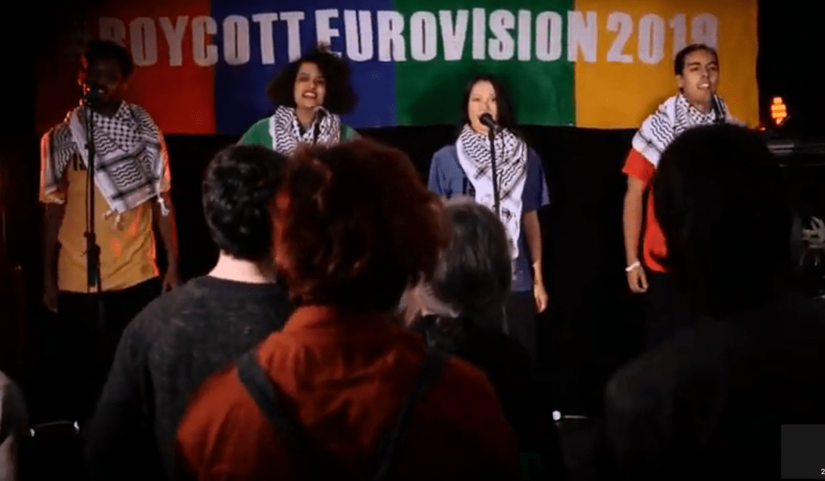 Boycott Apartheid : une contribution musicale de UK Boycott Eurovision campaign